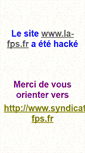 Mobile Screenshot of la-fps.fr